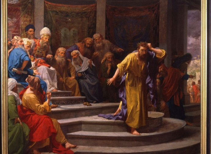 "Arrepentimiento de Judas" (1874, Antoni Caba)_Real Academia Catalana de Bellas Artes de San Jorge