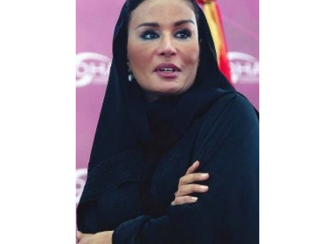 Sheikha Mozah, madre dell'emiro del Qatar