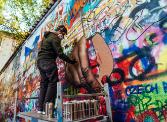 Street art, il "buon selvaggio" con la bomboletta spray