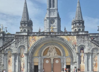 Obras en curso en Lourdes: llega el Papa y desaparece Rupnik